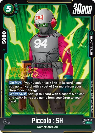 Piccolo : SH - FB07-065 card