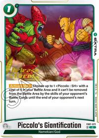 Piccolo's Giantification - Wish For Shenron Release Event Cards - Dragon Ball Fusion World card