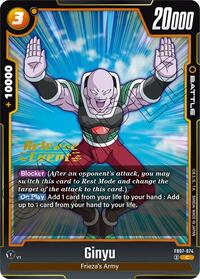 Ginyu - Wish For Shenron Release Event Cards - Dragon Ball Fusion World card