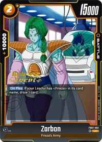 Zarbon (Wish For Shenron Release Event Cards)