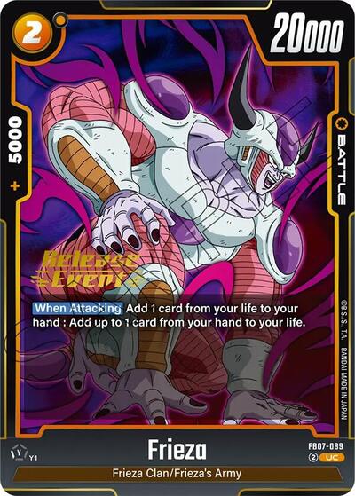 Frieza - FB07-089 card