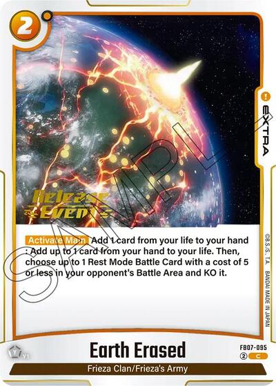 Earth Erased card