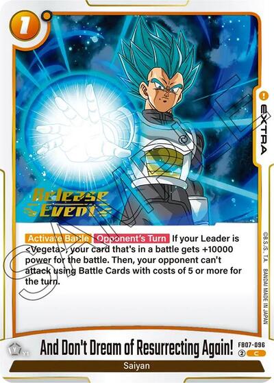 And Don't Dream of Resurrecting Again! card