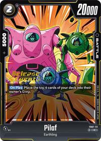 Pilaf - Wish For Shenron Release Event Cards - Dragon Ball Fusion World card