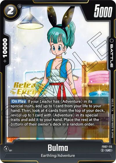 Bulma - FB07-115 card