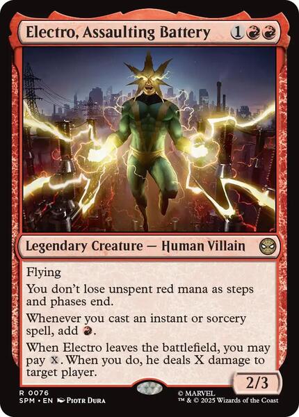 Electro, Assaulting Battery - Marvel's Spider-Man - magic