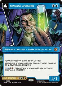 Norman Osborn (Borderless) - Marvel's Spider-Man - Magic: The Gathering card
