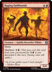 Raging Goblinoids - Marvel's Spider-Man - Magic: The Gathering card