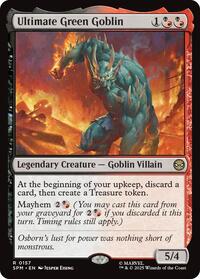Ultimate Green Goblin - Marvel's Spider-Man - Magic: The Gathering card
