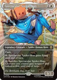 Spectacular Spider-Man (0236) (Borderless) (Textured Foil)