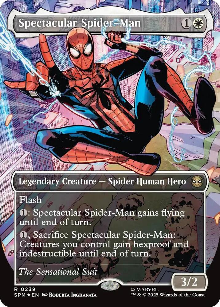 スペクタキュラー・スパイダーマン(239) テクスチャーfoil 651368_in_1000x1000.jpg