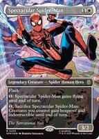 Spectacular Spider-Man テクスチャーfoil Spectacular Spider-Man Foil Card from Magic: The Gathering