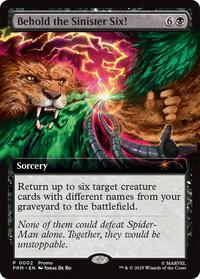 Behold the Sinister Six! - Unique and Miscellaneous Promos - Magic: The Gathering card