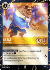 Beast - Gracious Prince (Disney Lorcana Promo Cards)