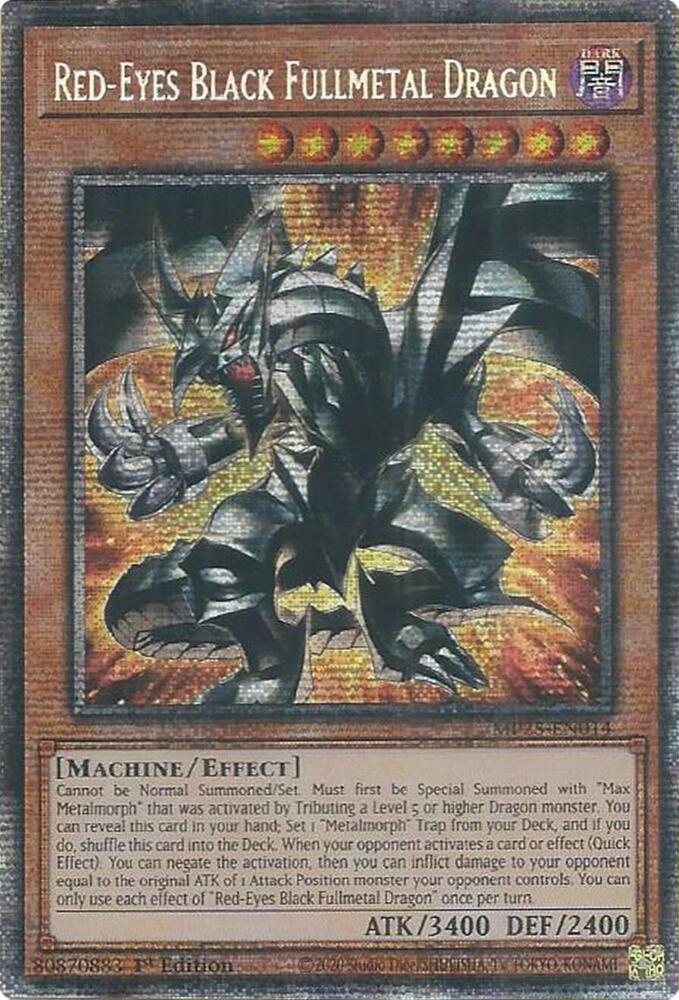 Red-Eyes Black Fullmetal Dragon