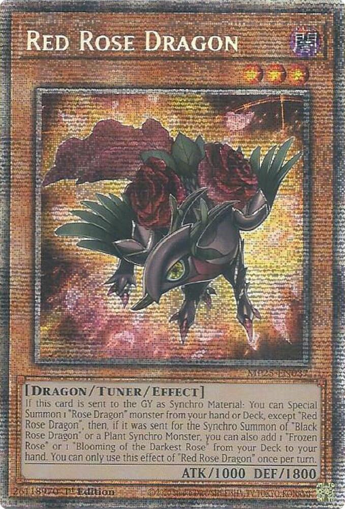 Red Rose Dragon - 2025 Mega-Pack - YuGiOh - TCGplayer.com