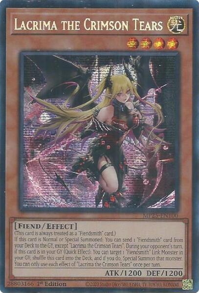 遊戯王OCG デュエルモンスターズ 2024 Yu-Gi-Oh! LACRIMA/CRIMSON TEARS Yugioh Lacrima the Crimson Tears Official Sleeve 100 pieces