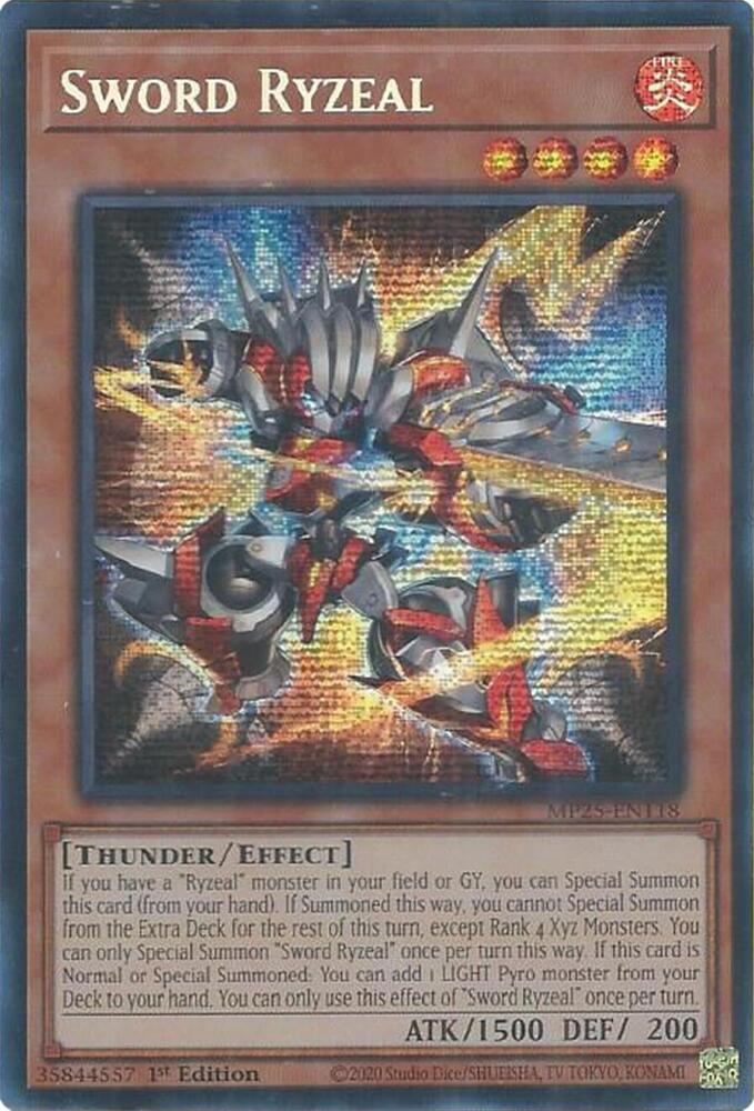 Sword Ryzeal - 2025 Mega-Pack - YuGiOh - TCGplayer.com