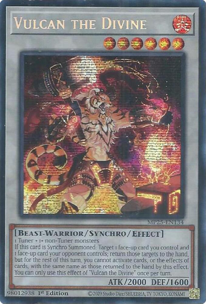Vulcan the Divine - 2025 Mega-Pack - YuGiOh - TCGplayer.com