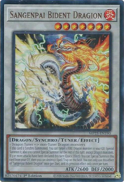 Sangenpai Bident Dragion - 2025 Mega-Pack - YuGiOh - TCGplayer.com