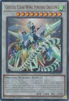 Crystal Clear Wing Synchro Dragon - 2025 Mega-Pack - YuGiOh