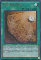 yugioh map spell card CR05-AE156 Floowandereeze and the Magnificent Map (SER) main image 1