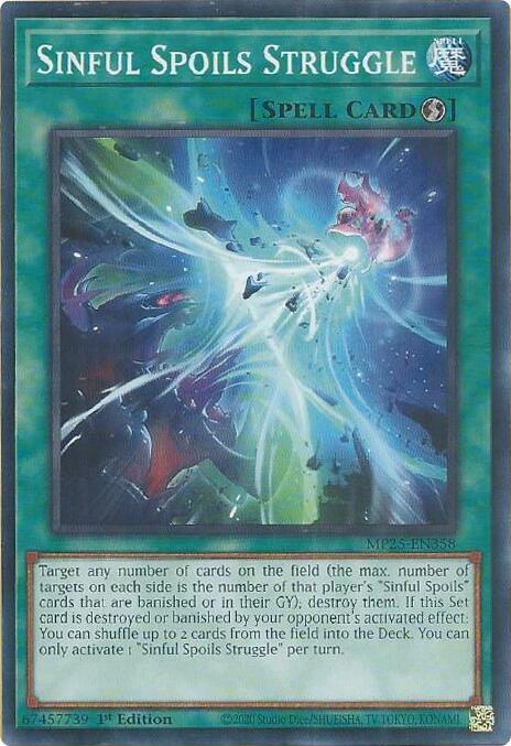 Sinful Spoils Struggle - 2025 Mega-Pack - YuGiOh - TCGplayer.com