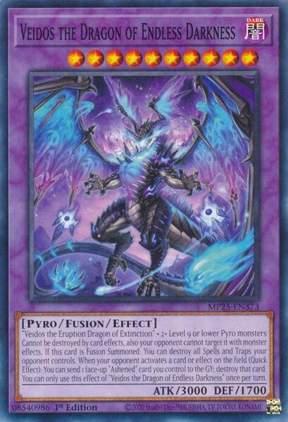 Veidos the Dragon of Endless Darkness - 2025 Mega-Pack - YuGiOh