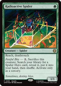 Radioactive Spider - Unique and Miscellaneous Promos - Magic: The Gathering card