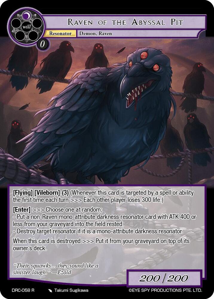 Raven of the Abyssal Pit