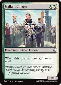 Gallant Citizen - Marvel's Spider-Man - Magic: The Gathering card