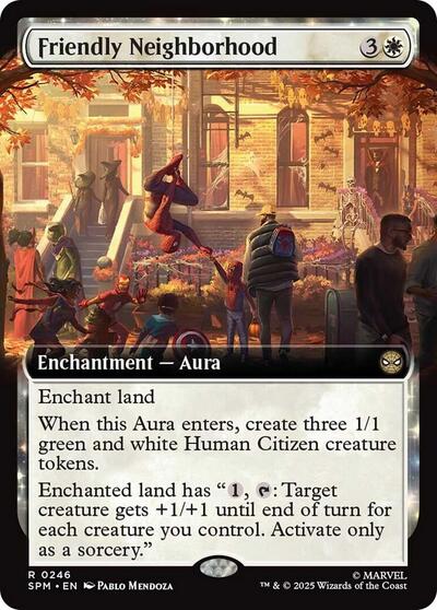 Friendly Neighborhood Extended Art