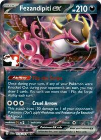 Fezandipiti ex - 038/064 (Series 7) #038/064 from Prize Pack Series Cards Pokemon card image