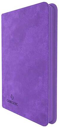 GameGenic Zip-Up Album 8-Pocket Side-Loading - Purple · GameGenic Storage Albums