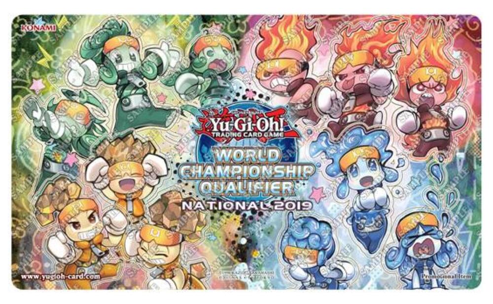 Yu-Gi-Oh! 2019 National WCQ Playmat - Prank-Kids - Konami Playmats