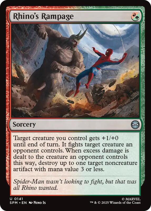 Rhino's Rampage - Marvel's Spider-Man - Magic: The Gathering ...