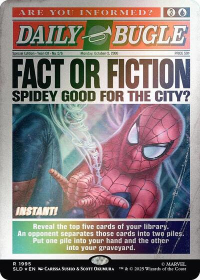 Fact or Fiction 1995 Rainbow Foil
