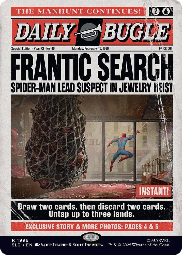 Frantic Search (1996) - Secret Lair Drop Series - Magic: The