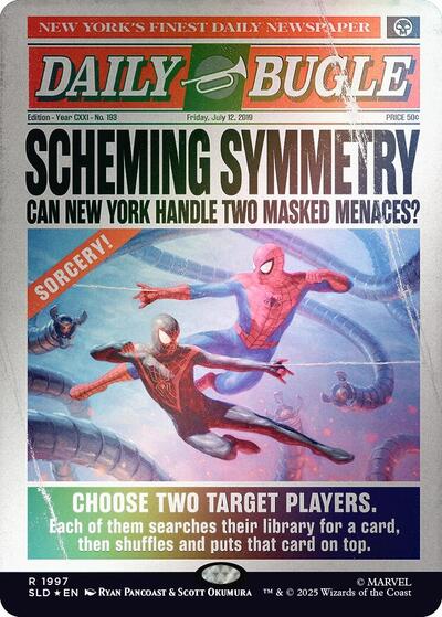 Scheming Symmetry 1997 Rainbow Foil