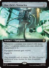 Doc Ock's Tentacles (Extended Art) - Marvel's Spider-Man - Magic: The Gathering card