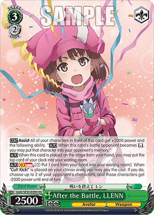 After the Battle, LLENN (HC)