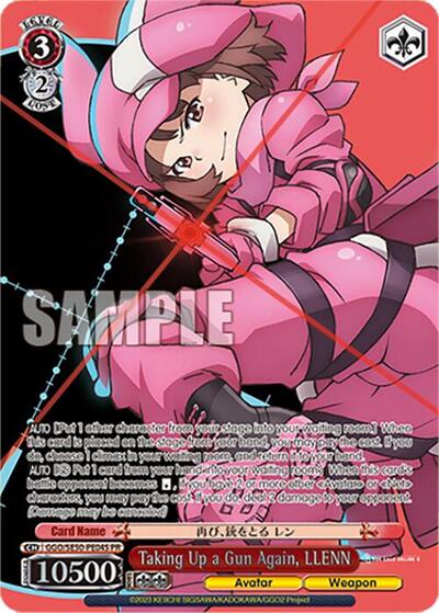 Taking Up a Gun Again, LLENN card