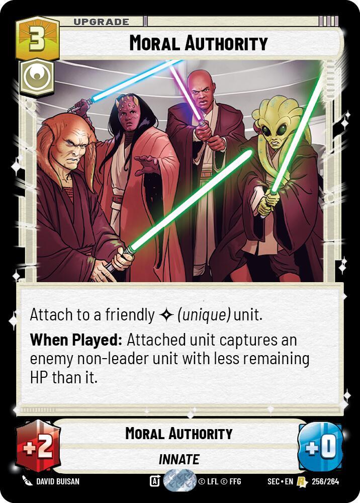 Moral Authority 256/264 card