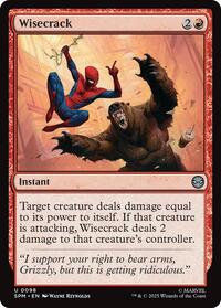 Wisecrack - Marvel's Spider-Man - Magic: The Gathering card