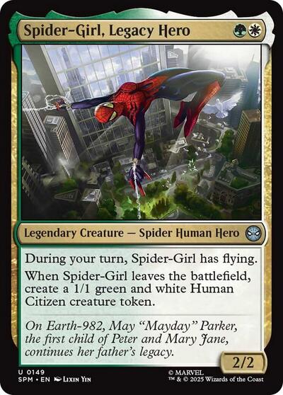 Spider Girl Legacy Hero