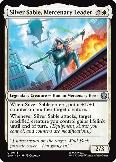Silver Sable Mercenary Leader
