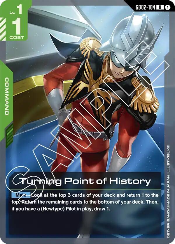 Turning Point of History - Dual Impact - Gundam Card Game