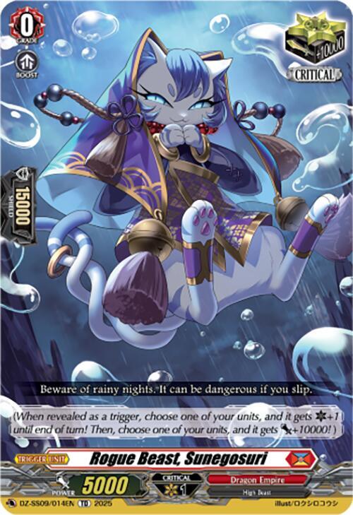Rogue Beast, Sunegosuri