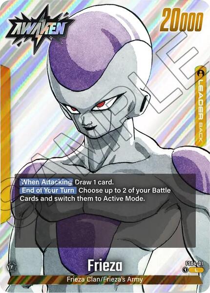 Frieza - FS04-01 - Manga Booster 02 - Dragon Ball Super: Fusion
