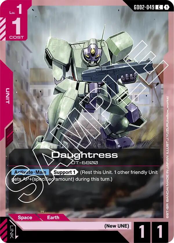 Daughtress - Dual Impact - Gundam Card Game - TCGplayer.com
